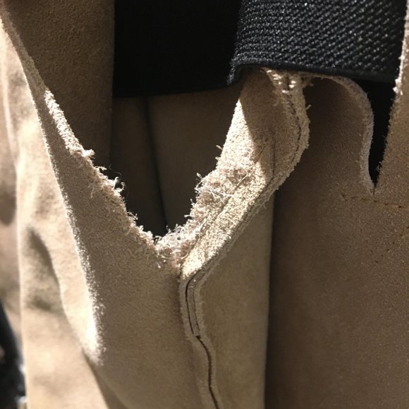 Margiela x H&M suede leather jacket - Picture 7 of 11